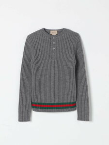 �O�b�` GUCCI �N���[�l�b�N�W�����p�[ �j�b�g�E�F�A �{�[�C�Y �O���[ Crew neck jumpers 785284XKD2W �֐� �������� 2025AW gi