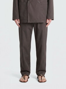 �����[�� LEMAIRE �Y�{�� �p���c �����Y �u���E�� Trousers PA1289LF1531 �֐� �������� 2026SS gi