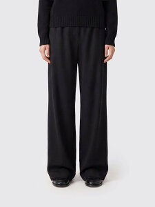 �U ���E THE ROW �Y�{�� �p���c ���f�B�[�X �u���b�N Trousers 10772W2517 �֐� �������� 2026SS gi