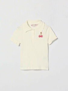 �{���|���� BONPOINT �|���V���c �g�b�v�X �K�[���Y �z���C�g Polo shirts S06GTSK00018 �֐� �������� 2026SS gi