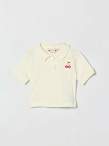 �{���|���� BONPOINT T�V���c �g�b�v�X �x�r�[���j�Z�b�N�X �z���C�g T-shirt S06XTSK00003 �֐� �������� 2026SS gi