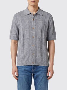 �u���l�� �N�`�l�� BRUNELLO CUCINELLI �V���c �����Y Shirts M2L707805 Mouse Grey �֐� �������� 2026SS gi