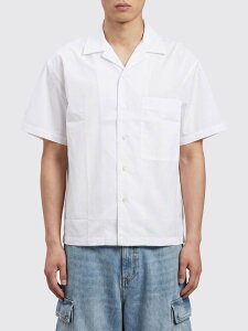 �p�[�� �G���W�F���X PALM ANGELS �V���c �����Y �z���C�g Shirts PMGG00AS26FAB001 �֐� �������� 2026SS gi