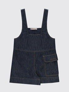 �}���j MARNI �p�W���} �Z�b�g�A�b�v �K�[���Y �u���[ Nightwear M01732M00WG Blue �֐� �������� 2026SS gi