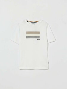 �q���[�S �{�X HUGO BOSS �����O�X���[�uT�V���c T�V���c �{�[�C�Y �z���C�g Long sleeve t-shirts J52979 �֐� �������� 2026SS gi