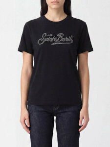 �G���V�[�c�[�Z�C���g�o�[�X MC2 SAINT BARTH �|���V���c T�V���c ���f�B�[�X �u���b�N T-shirts and polo shirts EMI0001 �֐� �������� 2026SS gi