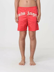 �p�[�� �G���W�F���X PALM ANGELS ���� �X�C���E�F�A �����Y ���b�h Swimwear PMFD018S26FAB001 �֐� �������� 2026SS gi