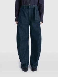 �����[�� LEMAIRE �Y�{�� �p���c �����Y �u���[ Trousers PA326LD1056 �֐� �������� 2026SS gi