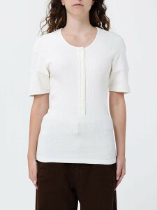�����[�� LEMAIRE �Z�[�^�[ �j�b�g�E�F�A ���f�B�[�X �z���C�g Knitwear TS0005LJ10 �֐� �������� 2026SS gi