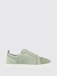 �N���X�`�������u�^�� CHRISTIAN LOUBOUTIN �X�j�[�J�[ �����Y �O���[�� Sneakers 3240078 �֐� �������� 2026SS gi