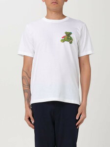 �|�[���X�~�X PAUL SMITH T�V���c �����Y �z���C�g T-shirts M2R011RNP4694 �֐� �������� 2024AW gi