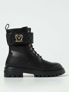 ���u���X�L�[�m LOVE MOSCHINO �u�[�c ���f�B�[�X �u���b�N Boots JA24175G0LIA0 �֐� �������� 2025AW gi
