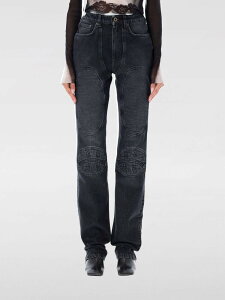 �W�����|�[���E�S���`�G JEAN PAUL GAULTIER �f�j�� ���f�B�[�X �u���b�N Jeans JE148LPD016 Black �֐� �������� 2024AW gi