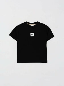 �q���[�S �{�X HUGO BOSS �����O�X���[�uT�V���c T�V���c �{�[�C�Y �u���b�N Long sleeve t-shirts J52897 �֐� �������� 2026SS gi