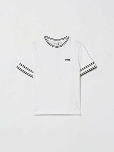 �q���[�S �{�X HUGO BOSS �����O�X���[�uT�V���c T�V���c �{�[�C�Y �z���C�g Long sleeve t-shirts J52981 �֐� �������� 2026SS gi