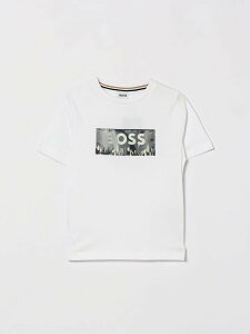 �q���[�S �{�X HUGO BOSS �����O�X���[�uT�V���c T�V���c �{�[�C�Y �z���C�g Long sleeve t-shirts J52989 �֐� �������� 2026SS gi
