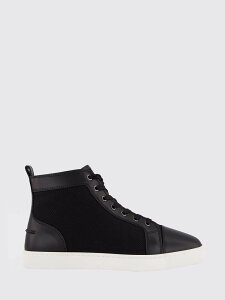 �N���X�`�������u�^�� CHRISTIAN LOUBOUTIN �X�j�[�J�[ �����Y �u���b�N Sneakers 1260281 �֐� �������� 2026SS gi