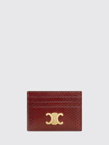 �Z���[�k CELINE �J�[�h�z���_�[ ���z ���f�B�[�X Wallets and Card Holders 10L834GXD �֐� �������� 2026SS gi