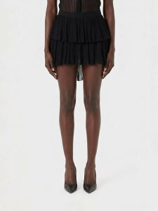 �u���}���� BLUMARINE �X�J�[�g ���f�B�[�X �u���b�N Skirts P622G295A Black �֐� �������� 2026SS gi