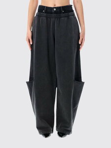 �A���L�T���_�[���� ALEXANDER WANG �Y�{�� �p���c ���f�B�[�X �u���b�N Trousers 1CC2264024 �֐� �������� 2026SS gi