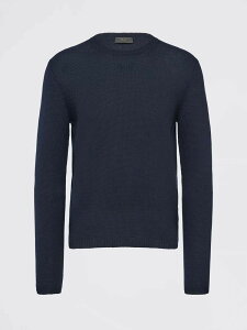 �v���_ PRADA �Z�[�^�[ �j�b�g�E�F�A �����Y �u���[ Knitwear UMN864643 Blue �֐� �������� 2026SS gi