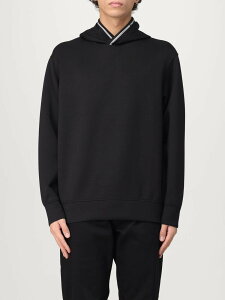 �G���|���I �A���}�[�j EMPORIO ARMANI �X�E�F�b�g�V���c �g���[�i�[ �����Y �u���b�N Sweatshirts 6D1M991JRRZ �֐� �������� 2024AW gi
