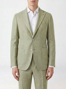 �^���A�g�[�� TAGLIATORE �W���P�b�g �����Y �O���[�� Jackets 1SMC22K340346EV965 Green �֐� �������� 2026SS gi