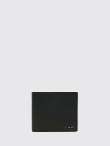 �|�[���X�~�X PAUL SMITH �J�[�h�z���_�[ ���z �����Y �u���b�N Wallets and Card Holders M1A4832WLANGR Black �֐� �������� 2026AW gi