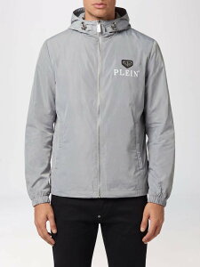�t�B���b�v �v���C�� PHILIPP PLEIN �W���P�b�g �����Y �O���[ Jackets UAECMRB2974PNY002N Grey �֐� �������� 2026SS gi