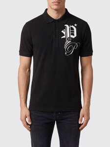 �t�B���b�v �v���C�� PHILIPP PLEIN �|���V���c �����Y �u���b�N Polo shirts SADCMTK6882PTE003N Black �֐� �������� 2026SS gi