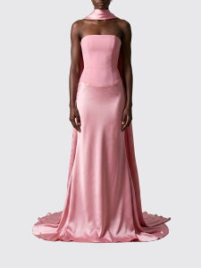 �\���C�X�����h�� SOLACE LONDON �����s�[�X �h���X ���f�B�[�X �s���N Dresses OS48014 Pink �֐� �������� 2026AW gi