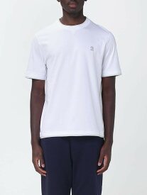 ブルネロ クチネリ BRUNELLO CUCINELLI Tシャツ メンズ ホワイト T-shirts M0B137451G White 関税 送料無料 2026AW gi
