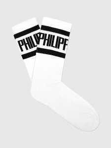 �t�B���b�v �v���C�� PHILIPP PLEIN �C�� �\�b�N�X �����Y �z���C�g Socks PPCOMUY0265PTE003N White �֐� �������� 2026AW gi