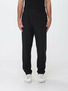 �G���|���I �A���}�[�j EMPORIO ARMANI �Y�{�� �p���c �����Y �u���b�N Trousers EM004872AF13700 Black �֐� �������� 2026SS gi