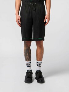 �t�B���b�v �v���C�� PHILIPP PLEIN �V���[�c �����Y �u���b�N Shorts PAFCMRT1675PTE105N Black �֐� �������� 2026SS gi