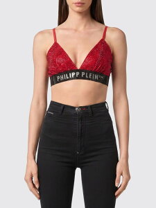 �t�B���b�v�v���C�� PHILIPP PLEIN T�V���c �g�b�v�X ���f�B�[�X T-shirts and tops AAECWUZ0164PJY002N Amaranth �֐� �������� 2026SS gi
