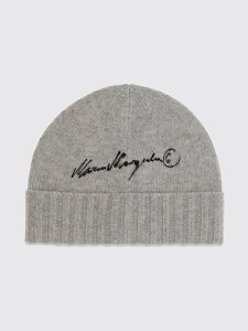 �G���G��6 ���]�� �}���W�F�� MM6 MAISON MARGIELA �n�b�g �X�q ���f�B�[�X �O���[ Hats S52TB0025M13288 Grey �֐� �������� 2026AW gi