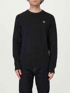 �|�[���X�~�X PAUL SMITH �Z�[�^�[ �j�b�g�E�F�A �����Y �u���b�N Knitwear M2R530XZN22226 �֐� �������� 2024AW gi