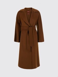 �}�b�N�X�}�[�� �X�e���f�B�I MAX MARA STUDIO �g�����`�R�[�g �R�[�g ���f�B�[�X Coats and trench coats 2626016021600 Cocoa �֐� �������� 2026AW gi