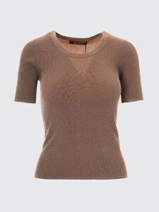 �}�b�N�X�}�[�� �X�e���f�B�I MAX MARA STUDIO �Z�[�^�[ �j�b�g�E�F�A ���f�B�[�X Knitwear 2626366131600 Natural �֐� �������� 2026AW gi