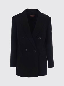�}�b�N�X�}�[�� �X�e���f�B�I MAX MARA STUDIO �X�[�c�W���P�b�g �X�[�c �W���P�b�g ���f�B�[�X �u���b�N Suit Jackets 2626046045600 Black �֐� �������� 2026AW gi