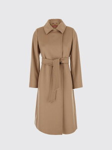 �}�b�N�X�}�[�� �X�e���f�B�I MAX MARA STUDIO �g�����`�R�[�g �R�[�g ���f�B�[�X �u���E�� Coats and trench coats 2626016061600 Brown �֐� �������� 2026AW gi