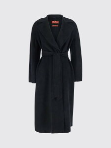 �}�b�N�X�}�[�� �X�e���f�B�I MAX MARA STUDIO �g�����`�R�[�g �R�[�g ���f�B�[�X �u���b�N Coats and trench coats 2626016021600 Black �֐� �������� 2026AW gi