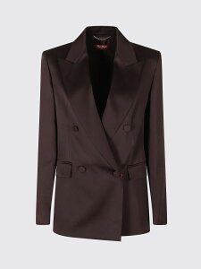 �}�b�N�X�}�[�� �X�e���f�B�I MAX MARA STUDIO �X�[�c�W���P�b�g �X�[�c �W���P�b�g ���f�B�[�X �u���E�� Suit Jackets 2626046023600 Brown �֐� �������� 2026AW gi