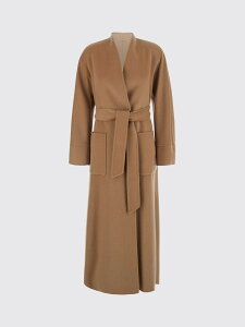�}�b�N�X�}�[�� �X�e���f�B�I MAX MARA STUDIO �g�����`�R�[�g �R�[�g ���f�B�[�X �u���E�� Coats and trench coats 2626016041600 Camel �֐� �������� 2026AW gi