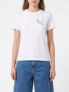 �G���V�[�c�[�Z�C���g�o�[�X MC2 SAINT BARTH �|���V���c T�V���c ���f�B�[�X T-shirts and polo shirts EMI0001 White 1 �֐� �������� 2026SS gi