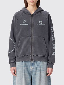 �J���y�[�� CAMPER �g���[�i�[ ���f�B�[�X �u���b�N Sweatshirts AU00136-001 RCD MALLORCA HOODIE Black �֐� �������� 2026SS gi
