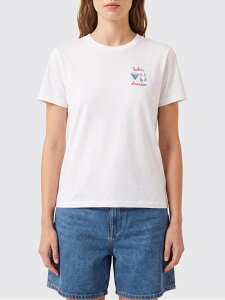 �G���V�[�c�[�Z�C���g�o�[�X MC2 SAINT BARTH �|���V���c T�V���c ���f�B�[�X �z���C�g T-shirts and polo shirts EMI0001 White �֐� �������� 2026SS gi