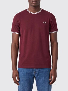 �t���b�h �y���[ FRED PERRY T�V���c �����Y ���b�h T-shirts FPM1588V57 Burgundy �֐� �������� 2026SS gi