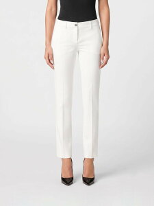 �t�B���b�v�v���C�� PHILIPP PLEIN �Y�{�� �p���c ���f�B�[�X �z���C�g Trousers UADCWRT1587PTE008N White �֐� �������� 2026SS gi